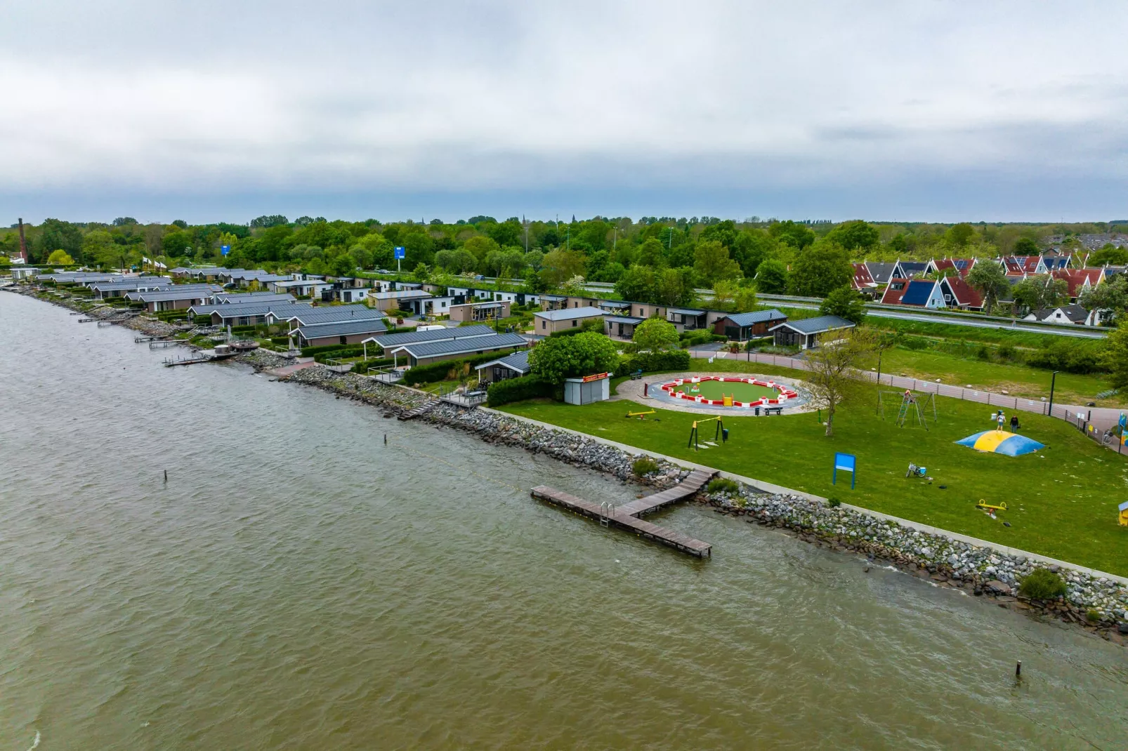 Resort Markermeer 6-Gebieden zomer 1km