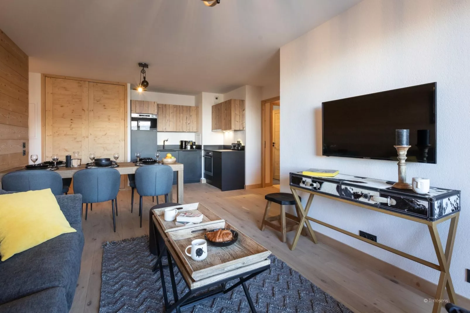 PLAGNE MONTALBERT Le Snoroc- A38S - Woonkamer