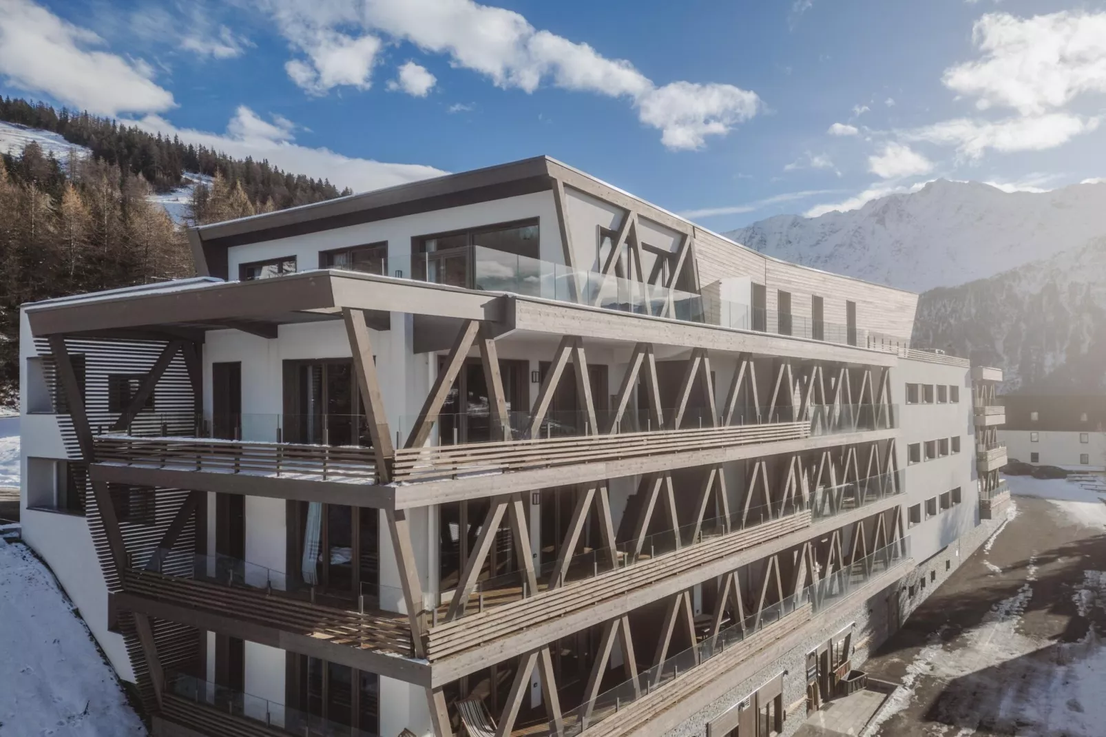 PLAN PEISEY Le Quartz A48S - Exterieur winter