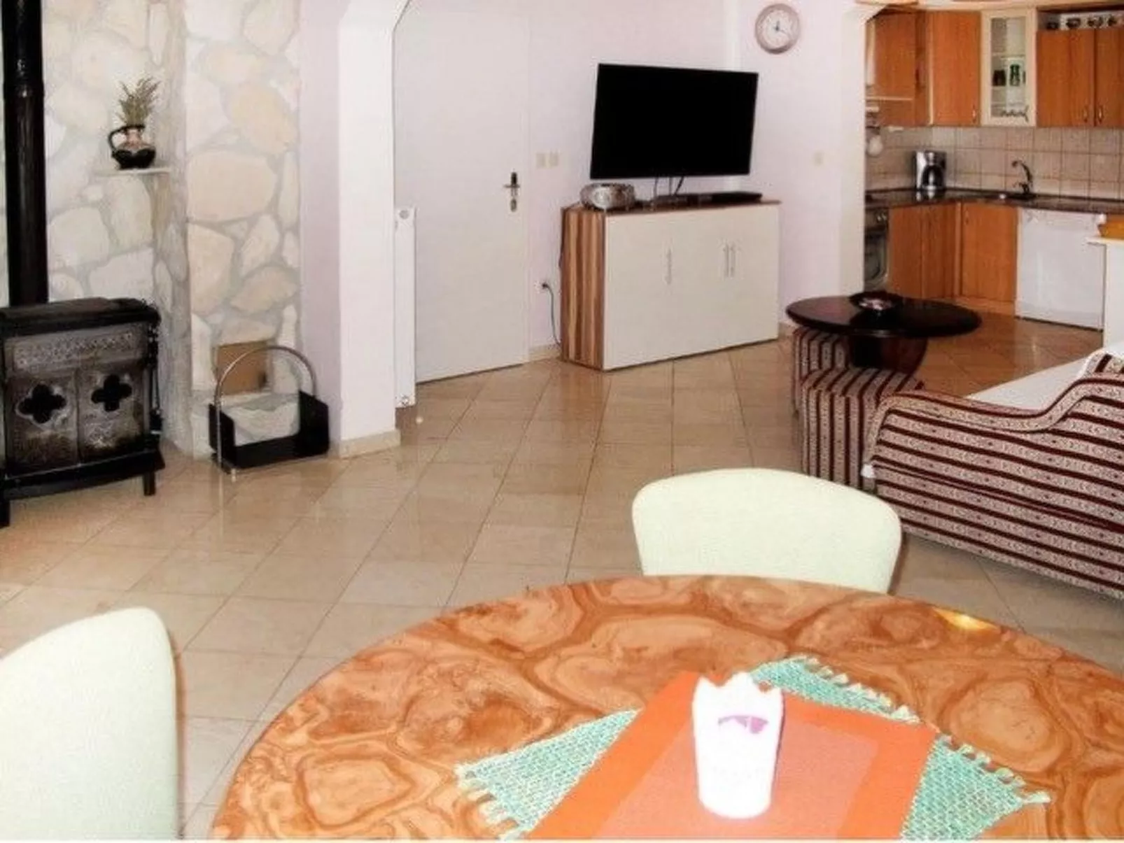 Ein Apartment im Ferienhaus Zweirosen