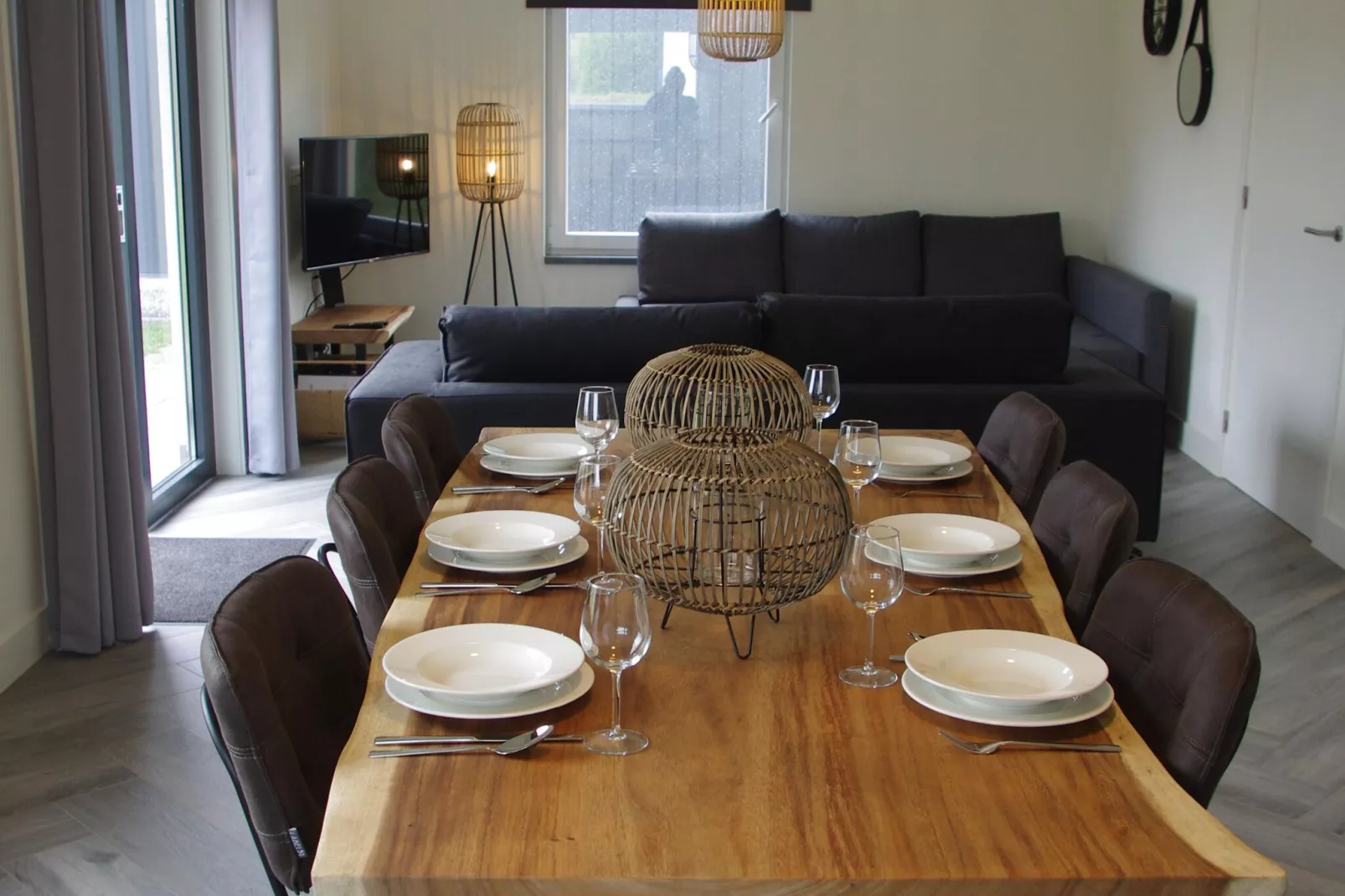 Holland Chalet Park Hensbroek 8-Woonkamer