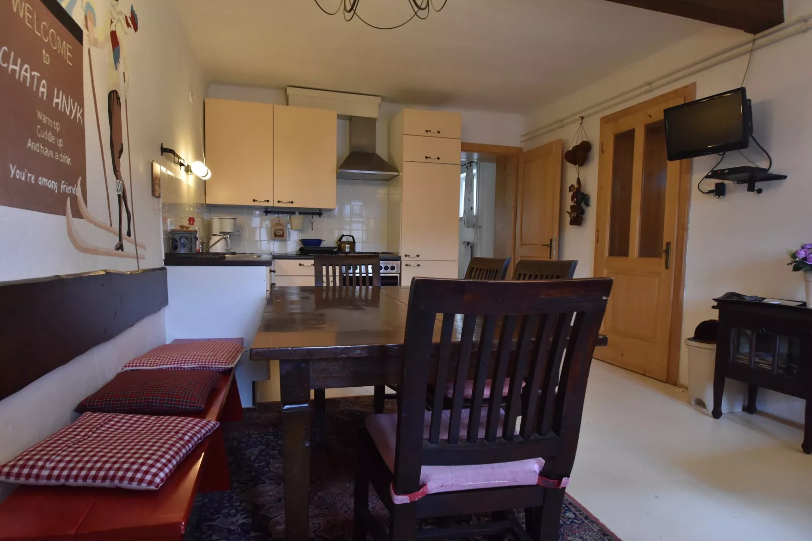 Chalet Nisou 2 - Woonkamer