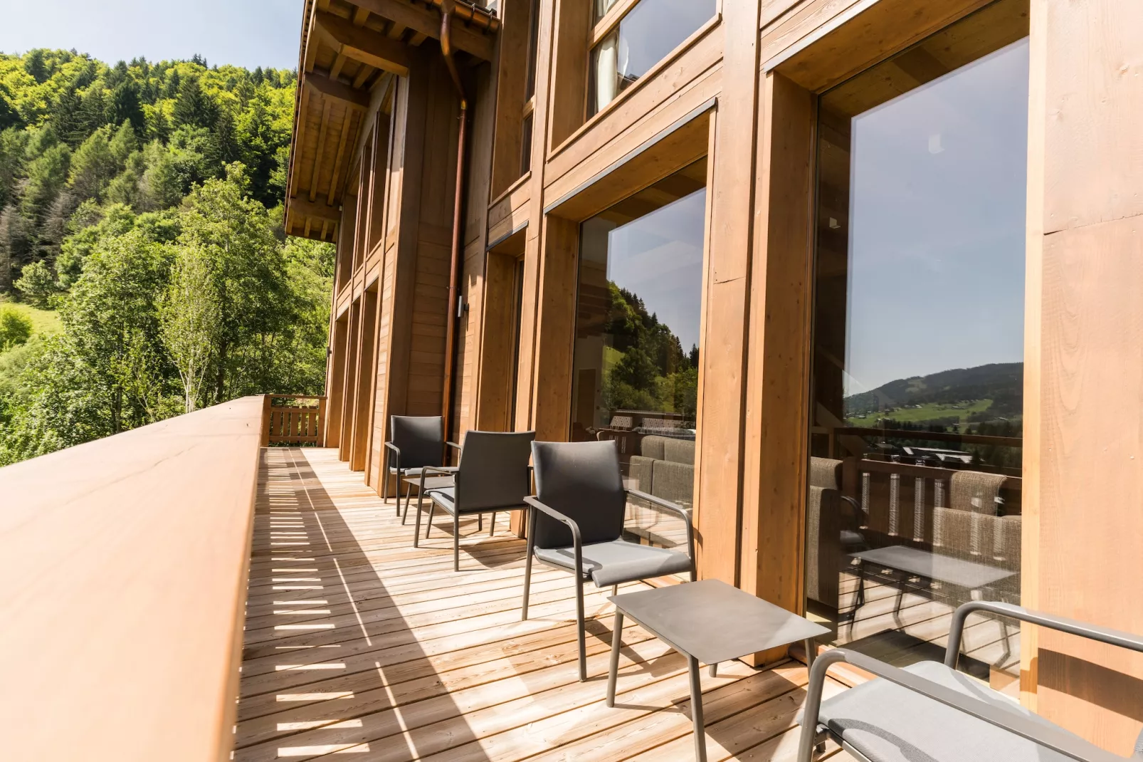 Les Portes de Megève 11 - Terrasbalkon