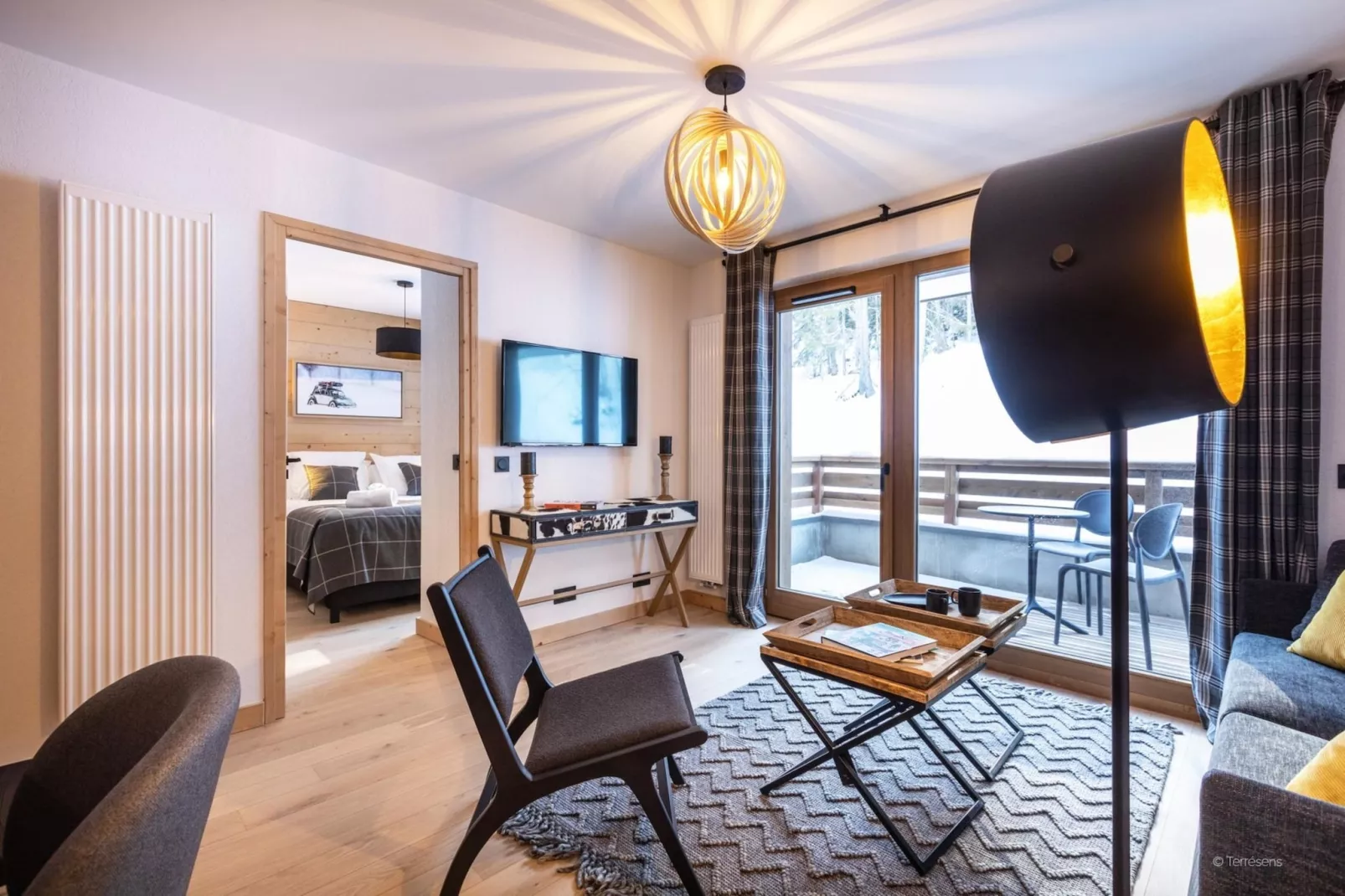 Les Chalets Du Cocoon - Woonkamer