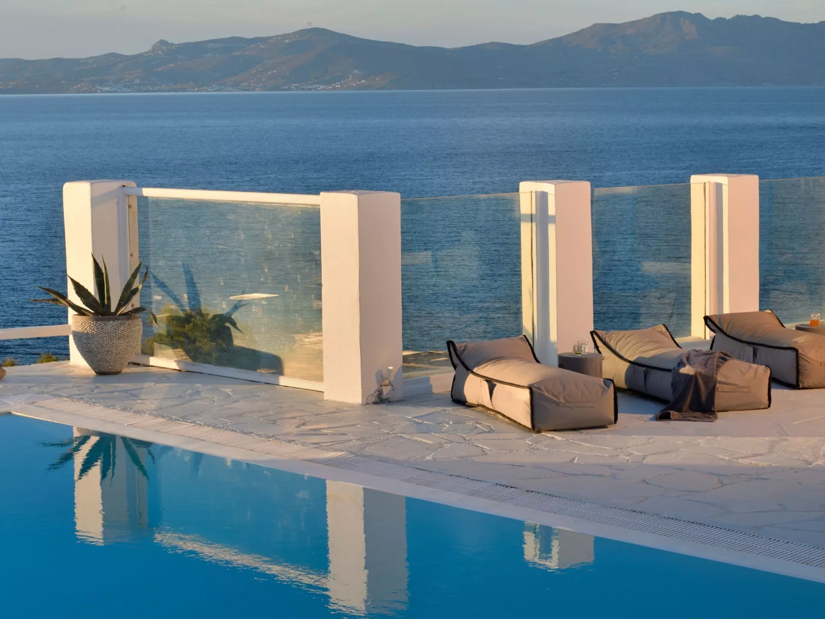 Meerblick Sunset Villa mit Hotub CalypsoSunsetVill - Binnen