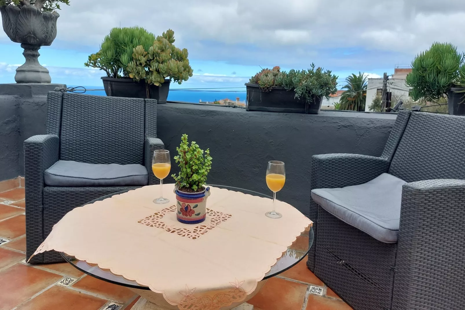 Apartamentos Monasterio de San Antonio 6 - Terrasbalkon