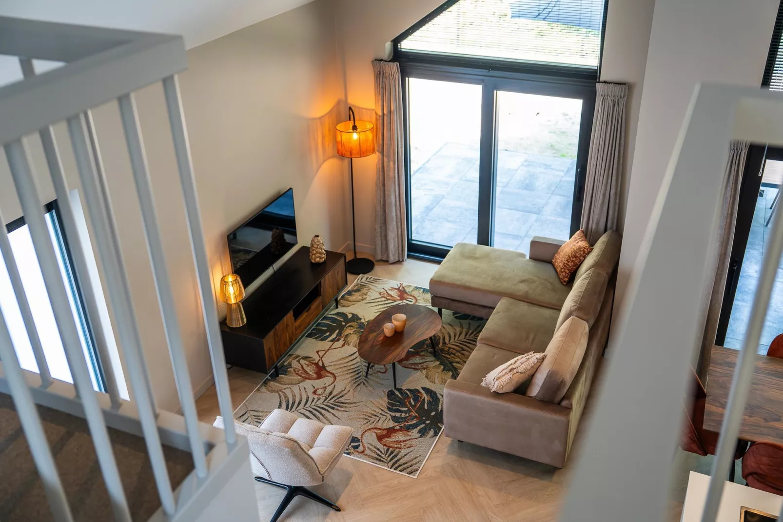 Ecovilla Waterzicht  6 people Luxe - Woonkamer