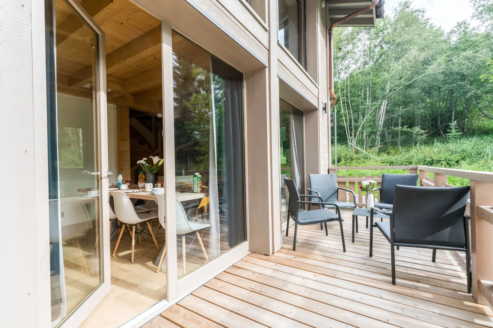 Les Portes de Megève 5 - Terrasbalkon