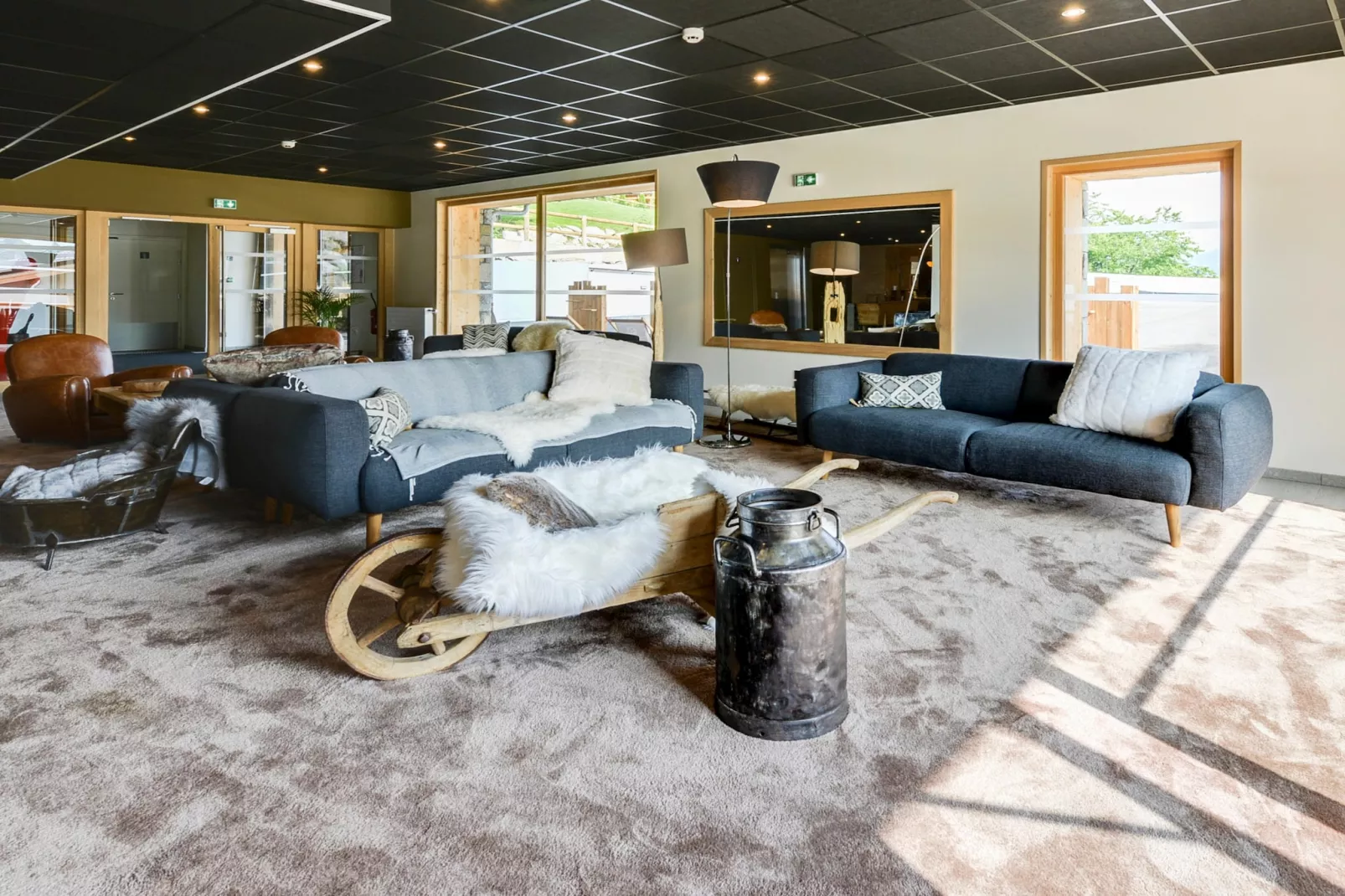 COMBLOUX Les Fermes du Mont Blanc - A24S - Hal-ontvangst