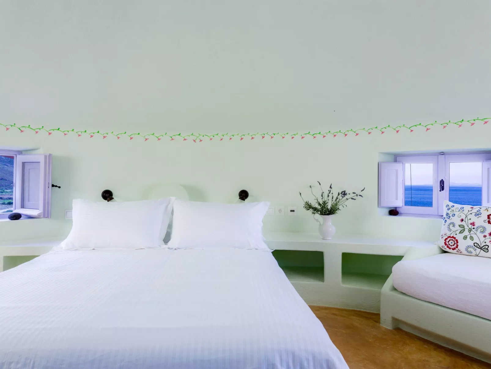 Mit Privatpool für 5 Personen ca. 85 m&sup2; in Santorini, Ägäis (Santorin) - Binnen