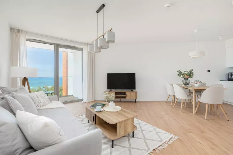 Apartament PINEA Grunwaldzka 82A-610 - Woonkamer