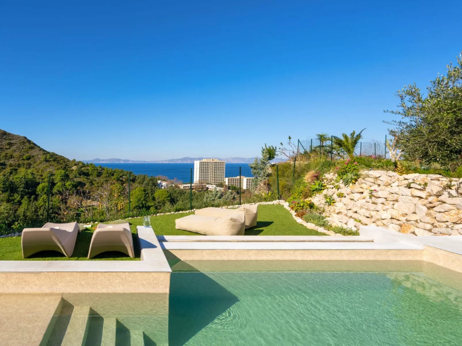 "Adamas Villa Rhodos" - Buiten