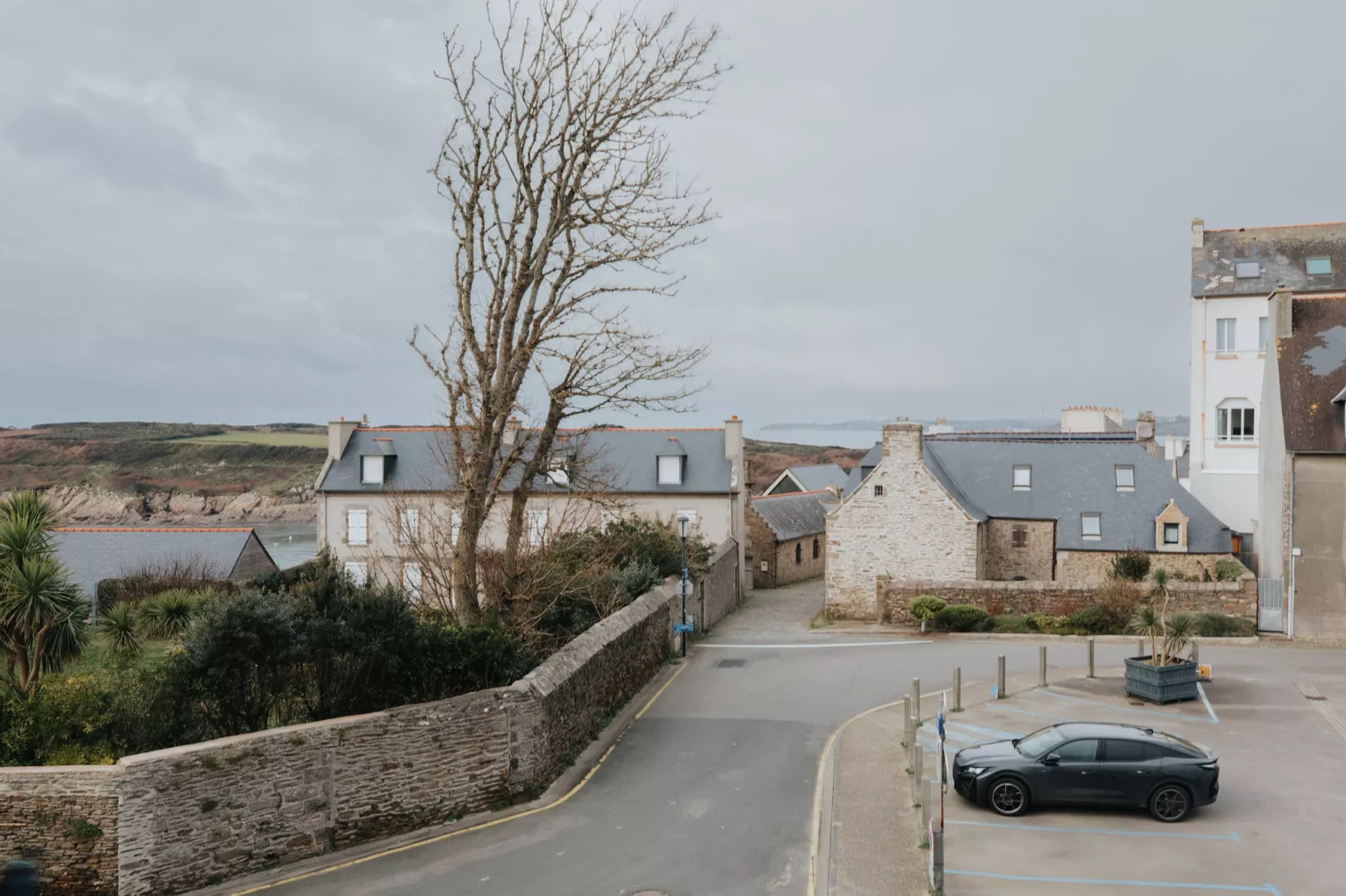 Appartement Duplex Le Conquet - Uitzicht winter