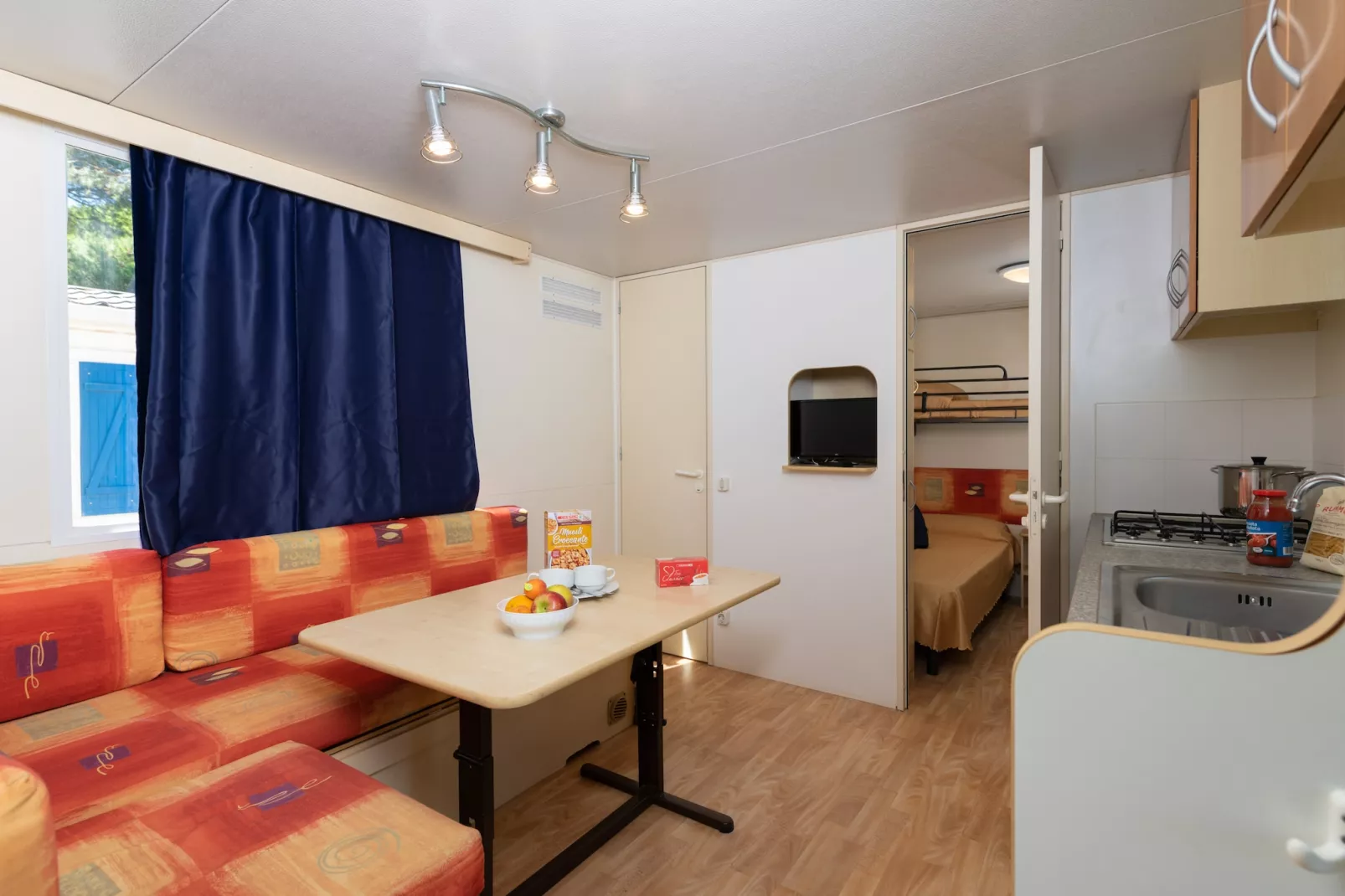 Pineta sul Mare Camping Village - MOBILE HOME LUNA PINETA - Woonkamer