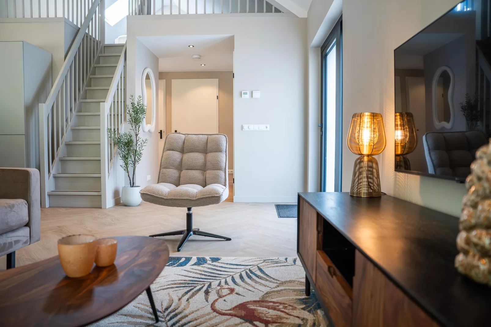 Ecovilla Waterzicht  6 people Luxe - Woonkamer