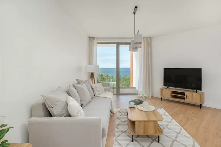 Apartament PINEA Grunwaldzka 82A-610 - Woonkamer