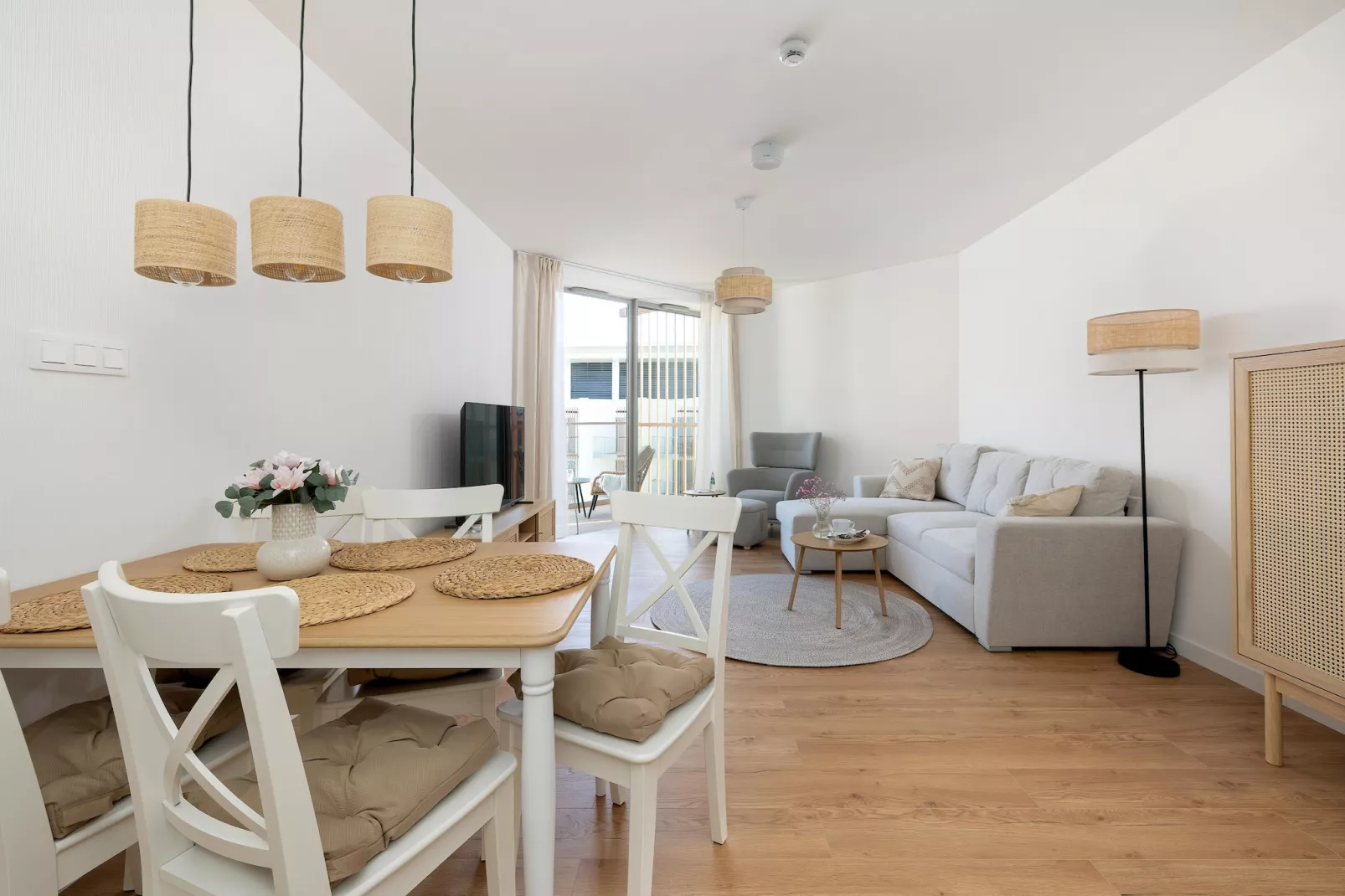 Apartament PINEA Grunwaldzka 82A-713 - Woonkamer