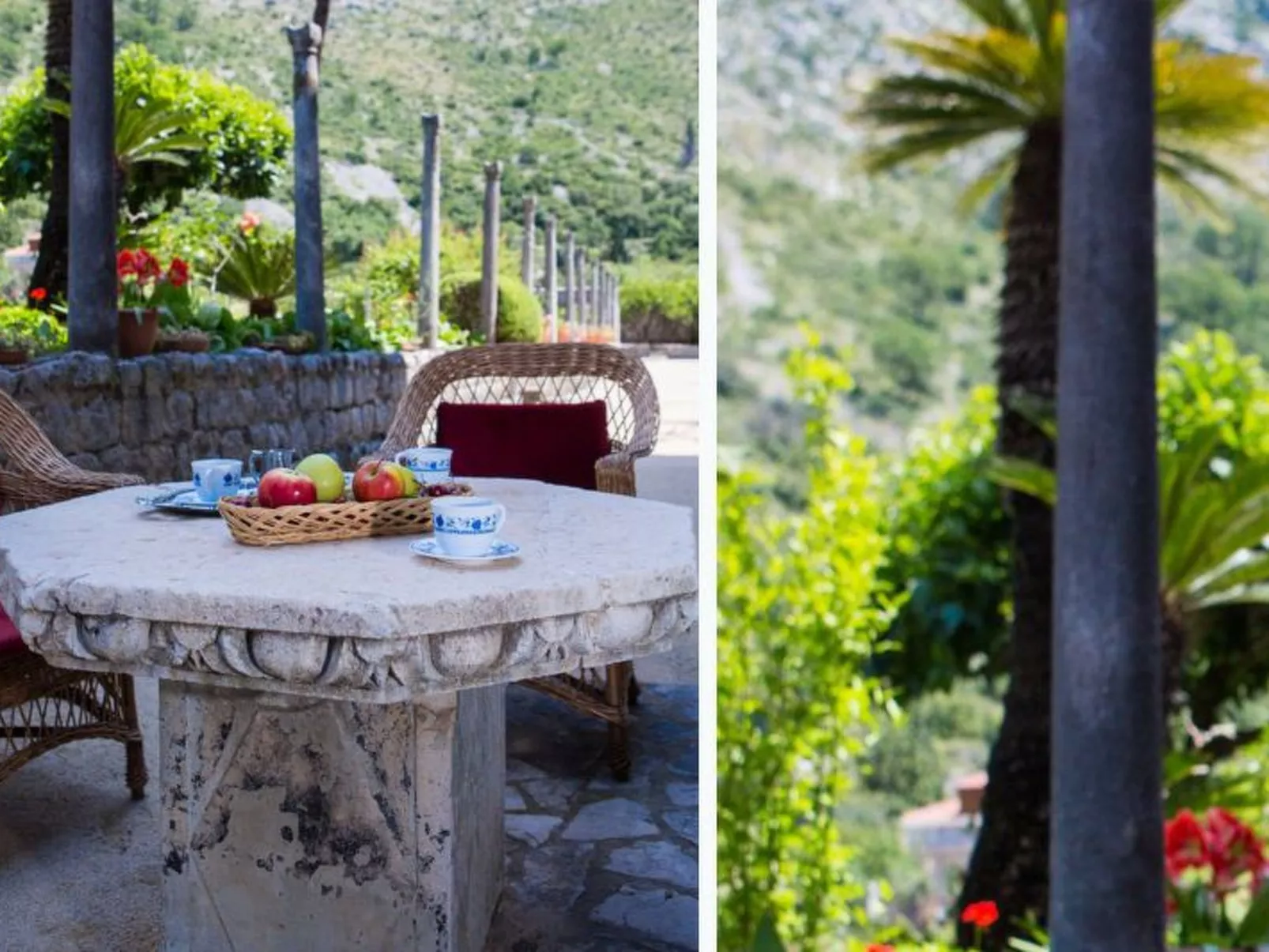 Privatzimmer im Schloss Seefront Zamagna, Mali Zaton NO. 6 - Buiten