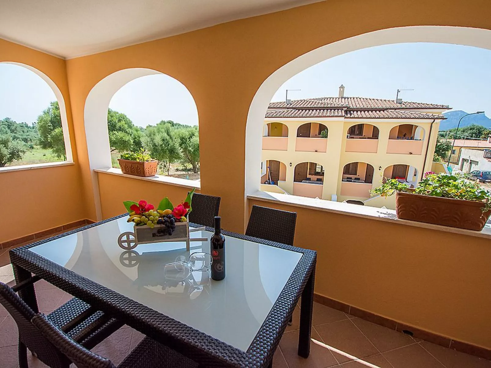 Apt. Orosei 3A, mit gemeinsamem Schwimmbad - Binnen