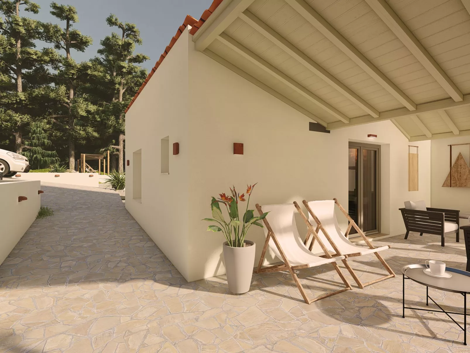 Villa Pine Trees bei Kardous, Skopelos Privater Pool - Buiten