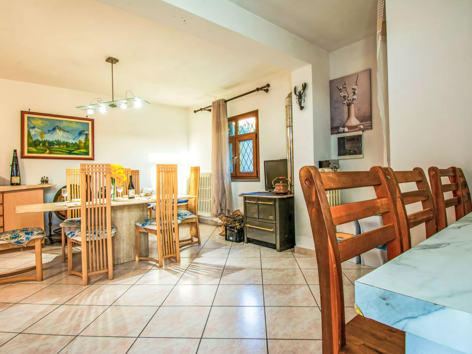 Tre fontane - Binnen