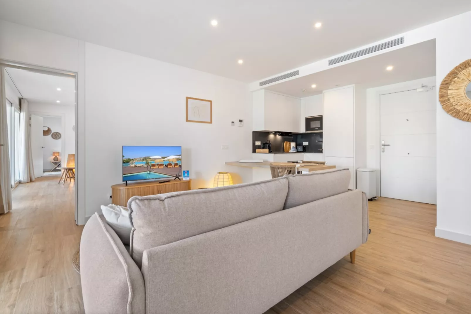 Stylish 4 Pers. Apt. ALCAZABO LAGOON (2005/06) - Woonkamer