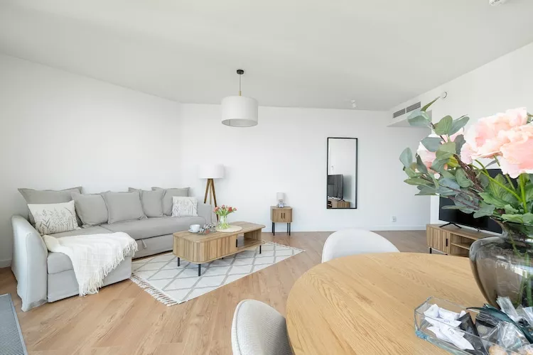 Apartament PINEA Grunwaldzka 82A-613 - Woonkamer