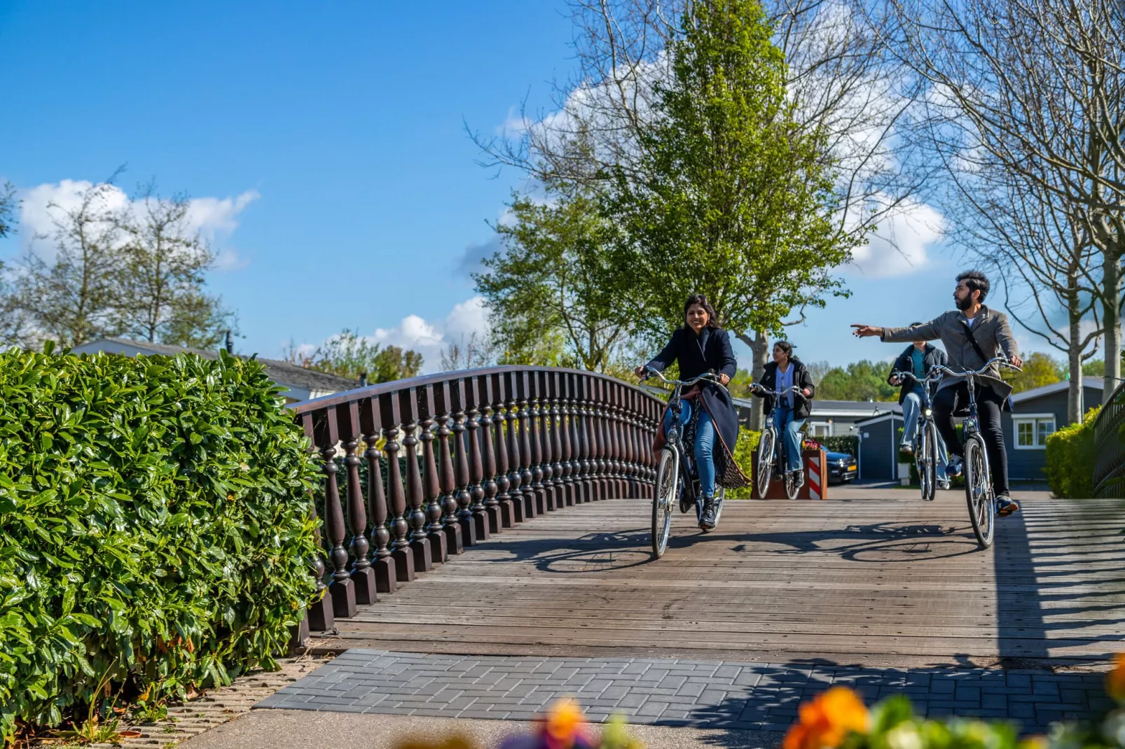 Resort Buitenhuizen 11-Gebieden zomer 1km