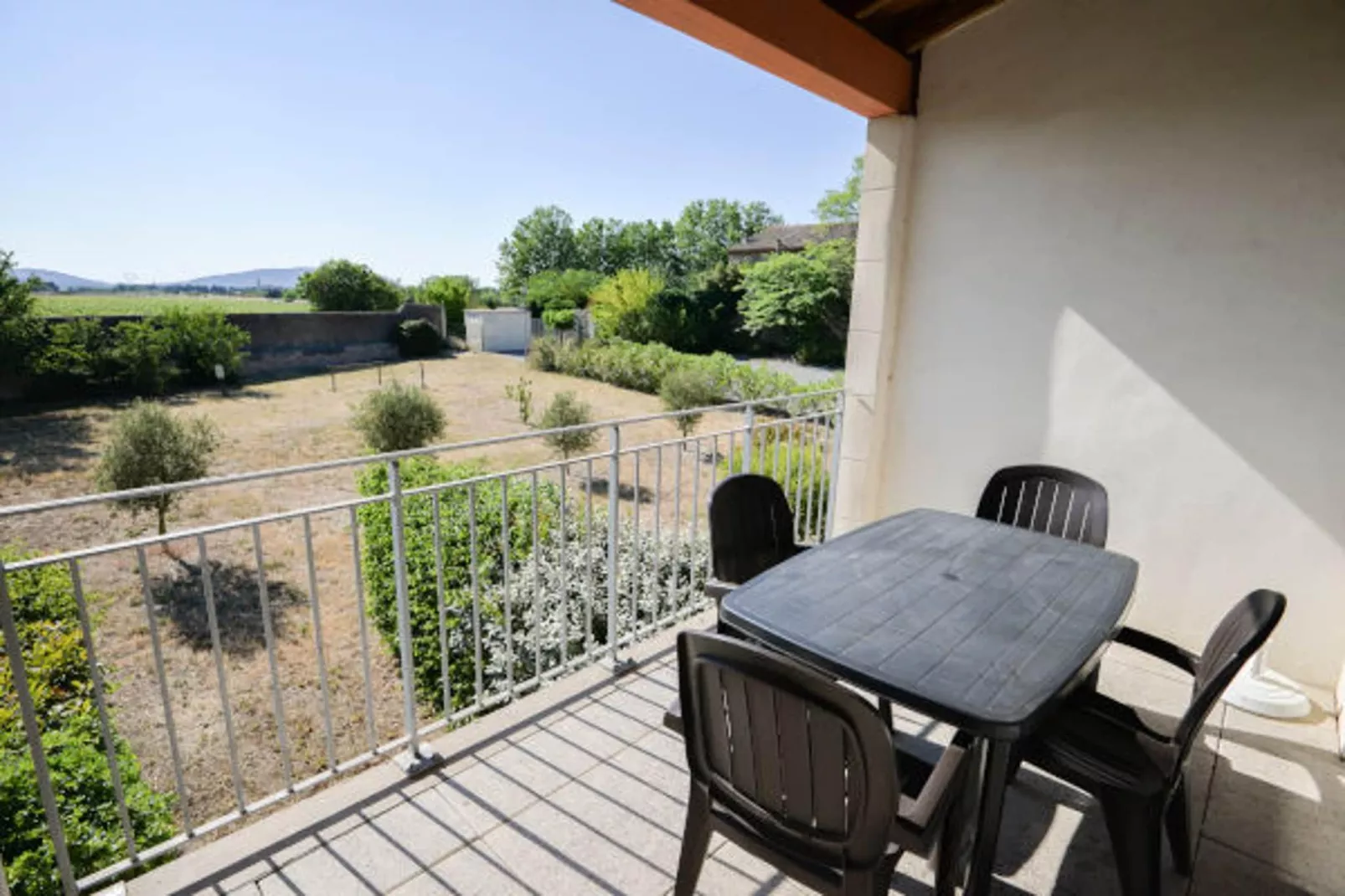 Résidence du Château de Jouarres - Azille // Apt Mezzanine 4 pers - Terrasbalkon
