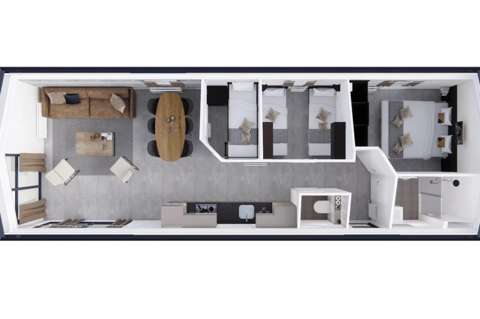 Chalet Egel - Plattegrond