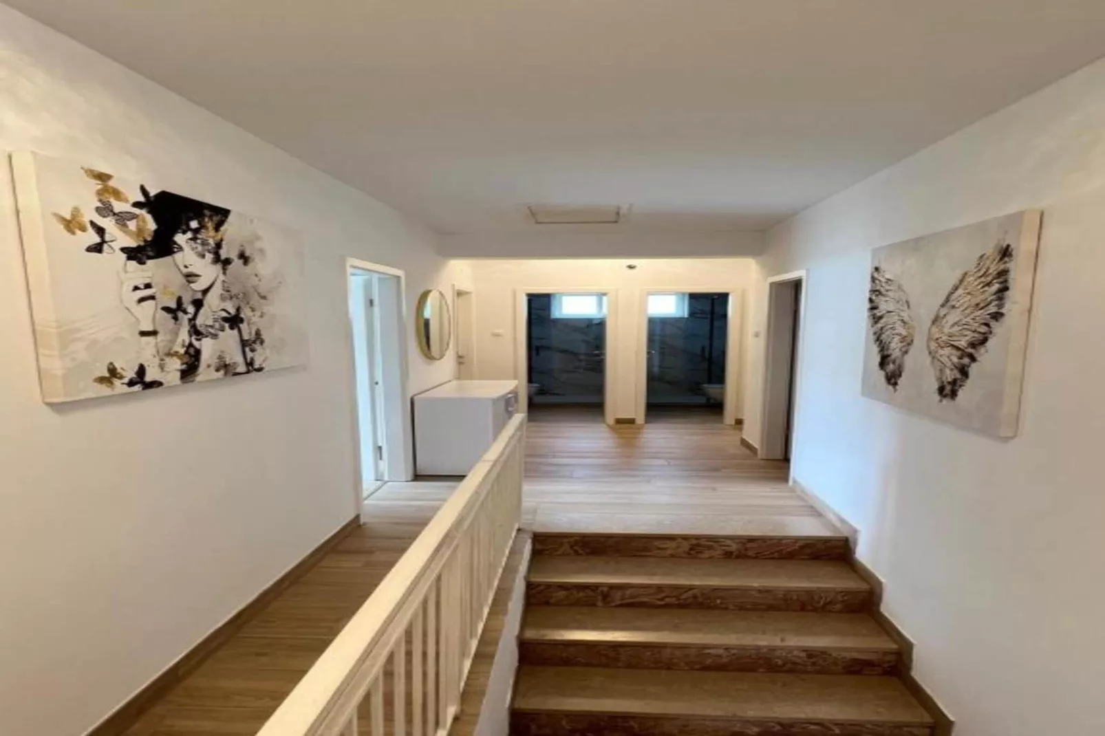 Four-Bedroom Apartment With Sea View - Badkamer