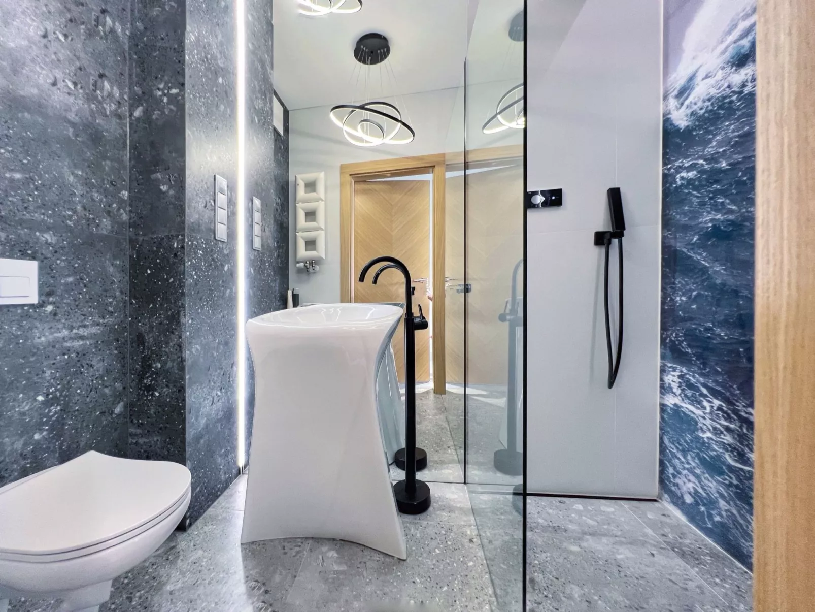 Yacht Park Apartment mit Panoramablick auf den Yachthafen in Gdynia, POLEN - Image-tags.info