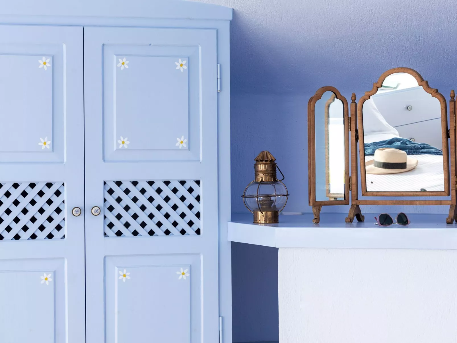 Mit Privatpool für 5 Personen ca. 90 m&sup2; in Santorini, Ägäis (Santorin) - Binnen