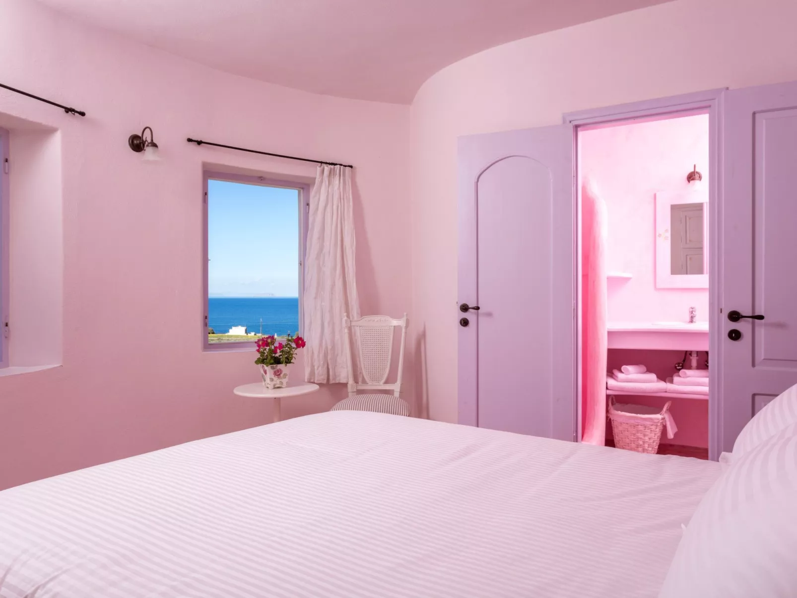 Mit Privatpool für 5 Personen ca. 85 m&sup2; in Santorini, Ägäis (Santorin) - Binnen