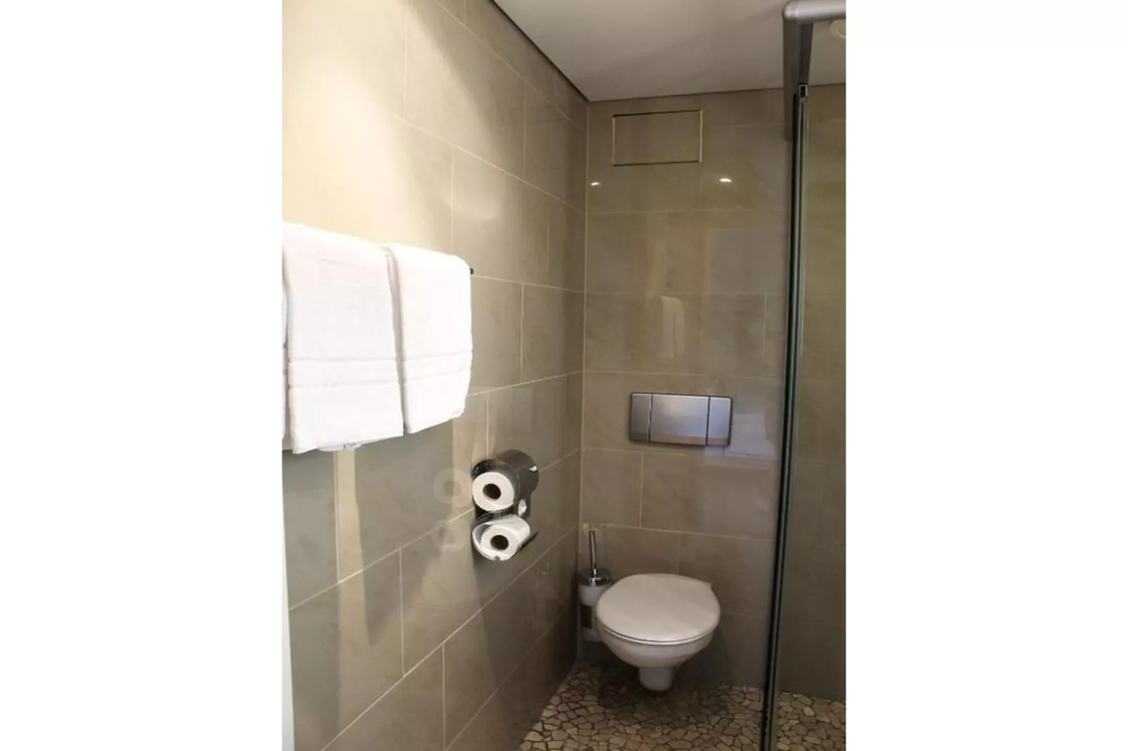 Budget Double Room - Badkamer