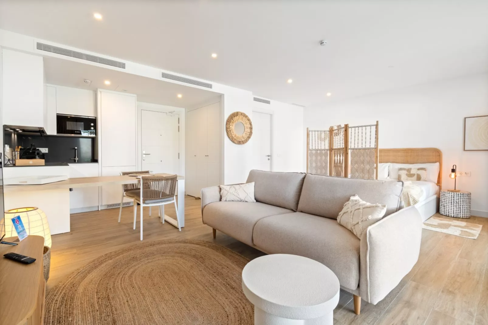 Stylish 4 Pers. Apt. ALCAZABO LAGOON (2005/06) - Woonkamer
