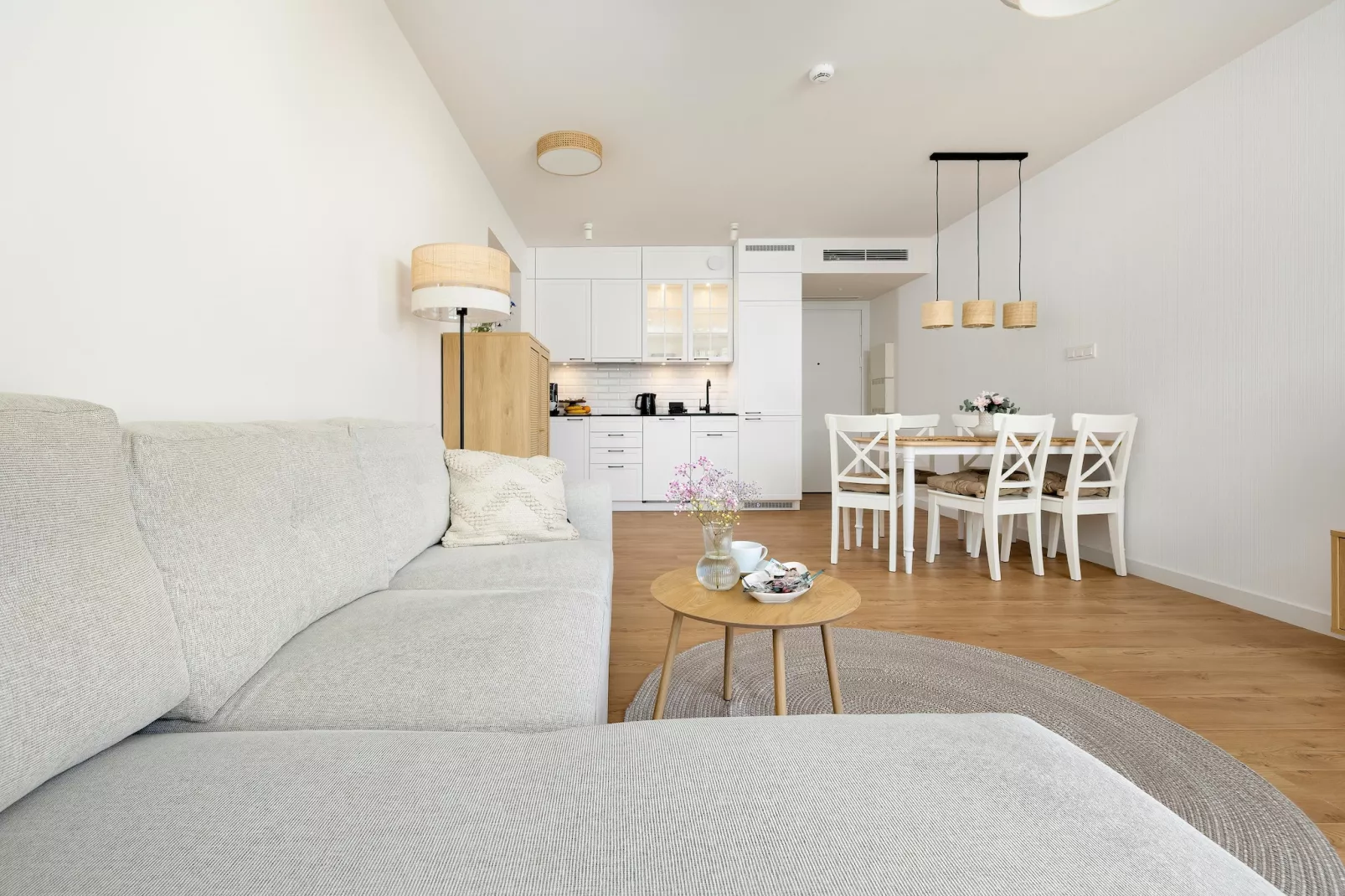 Apartament PINEA Grunwaldzka 82A-713 - Woonkamer