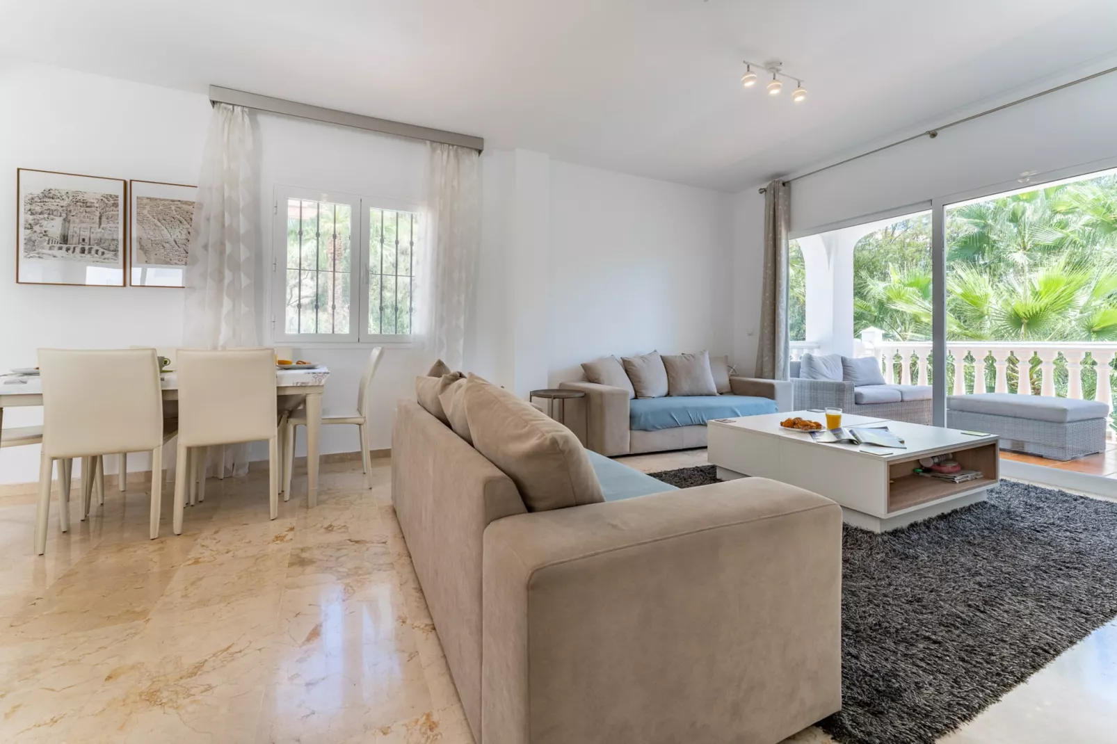 CT 196 - Faro's Villa Horizonte - Benalmadena - Beach Golf & Pool - Woonkamer
