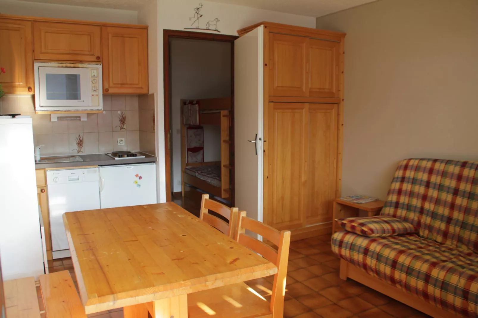 Hameau des 4 saisons HSC116  VIEW  & SUN 3 pers. - Woonkamer