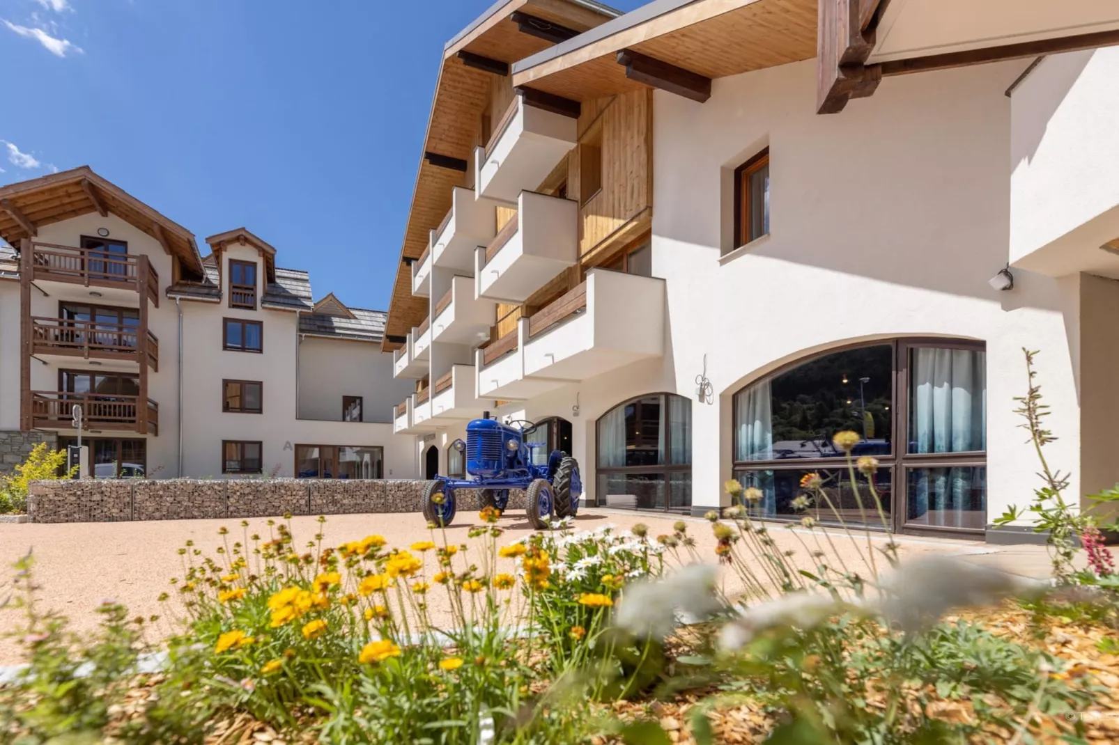 Le Cristal Lodge-RD2P - Buitenkant zomer