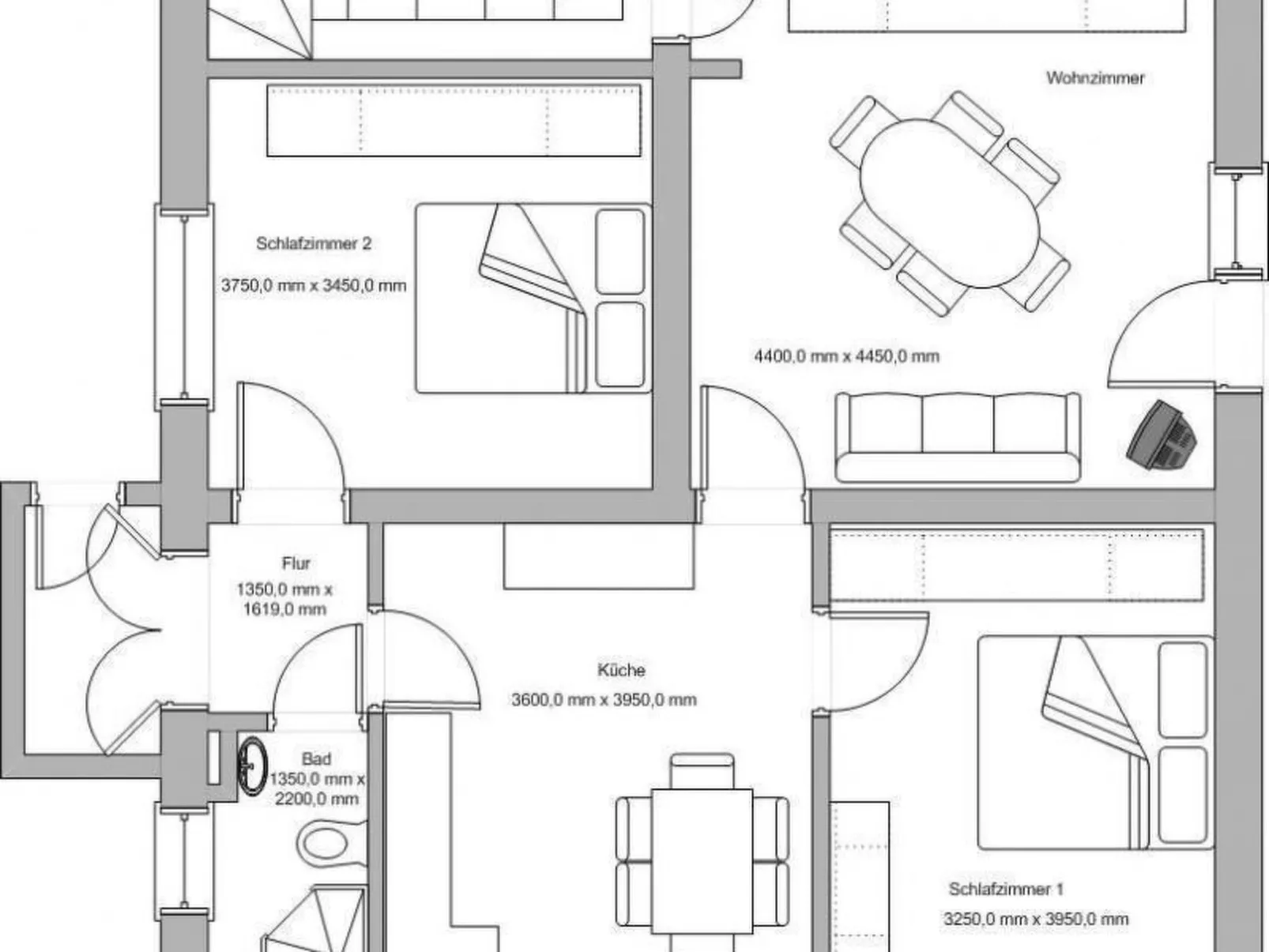 In ruhiger Lage in der Nähe zahlreicher Wanderro - Binnen