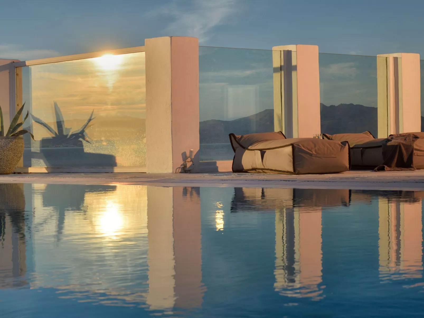 Meerblick Sunset Villa mit Hotub CalypsoSunsetVill - Binnen