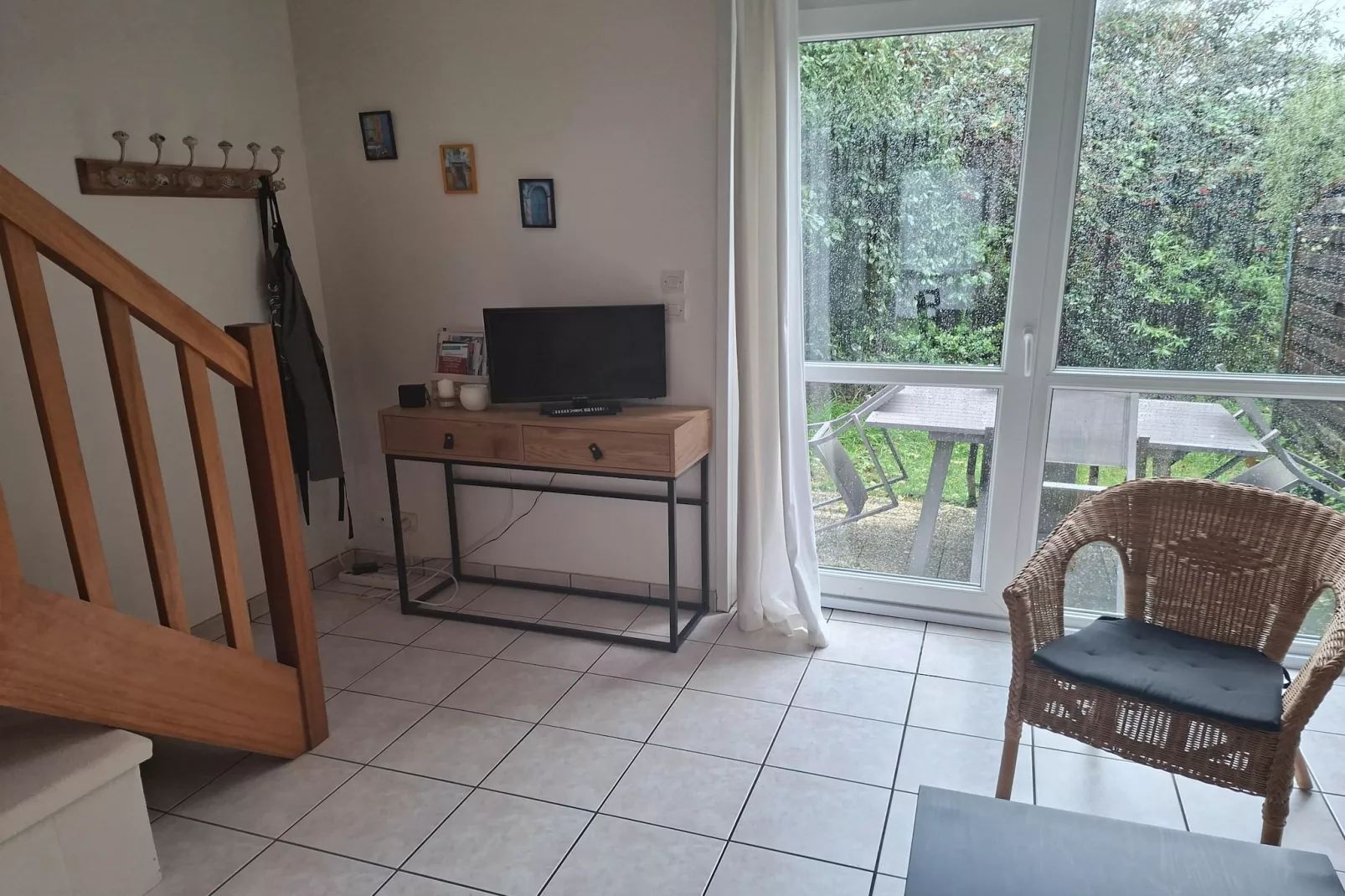 Maison de Vacances Le Conquet - Woonkamer