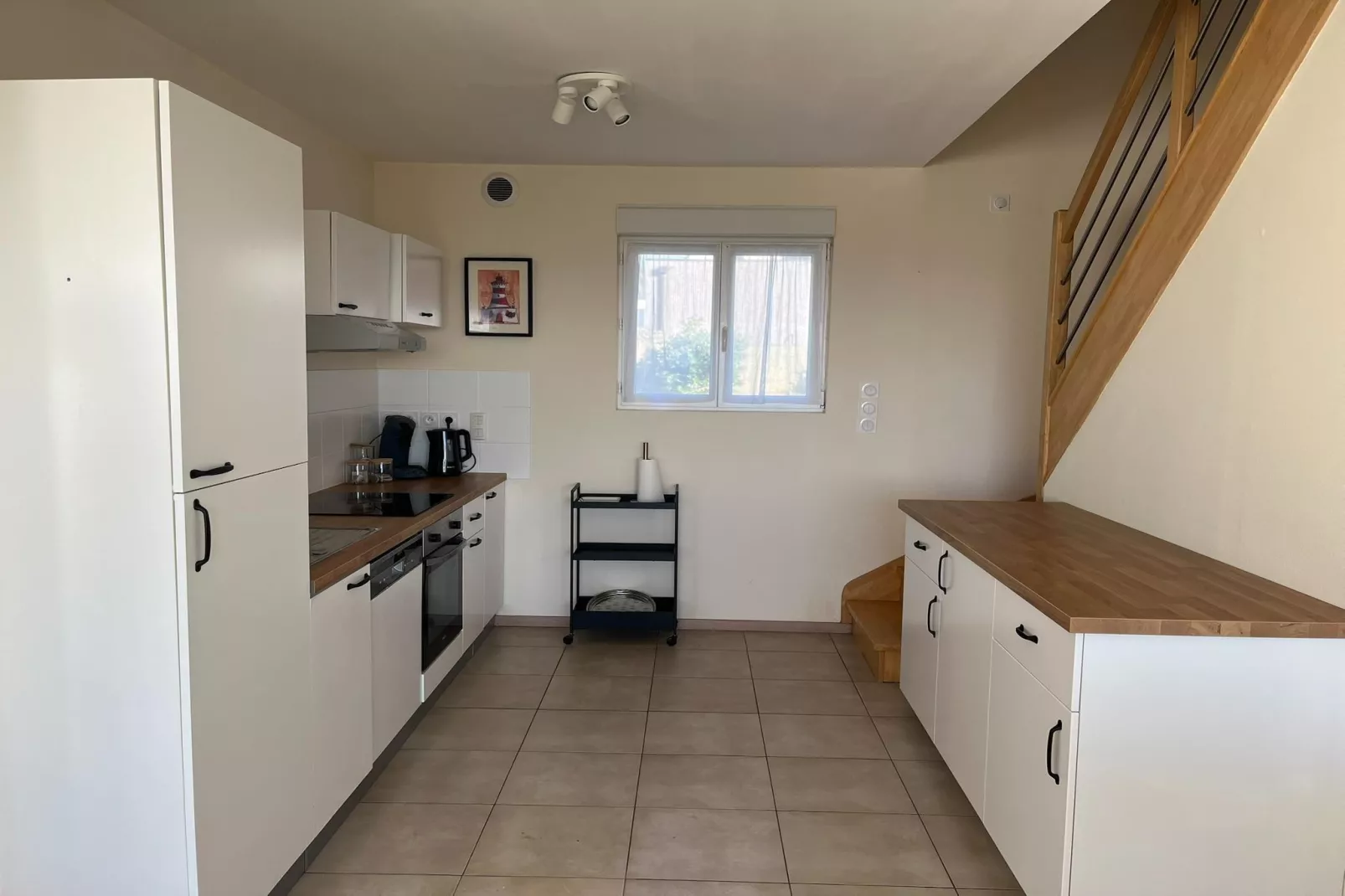 Ferienhaus mit Panoramablick Le Conquet - Keuken