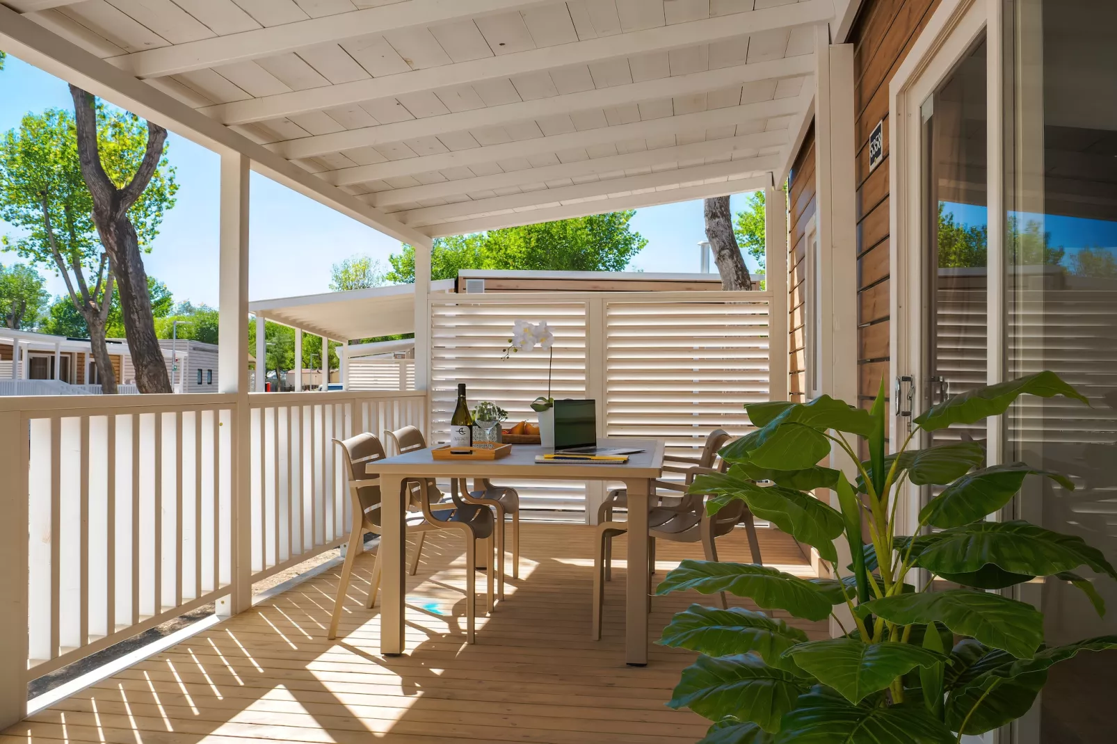 Rimini Family Resort - LODGE DELUXE - Terrasbalkon