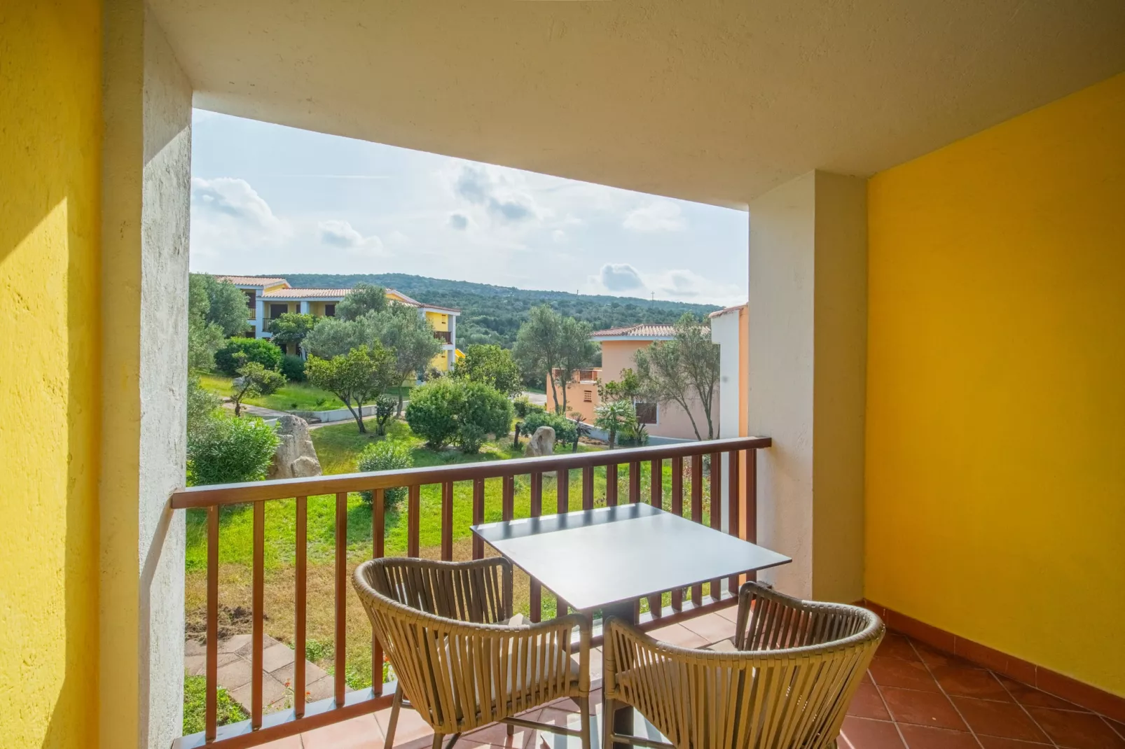 Felix Residence Hotel Costa Serena - Bilo Comfort - Terrasbalkon