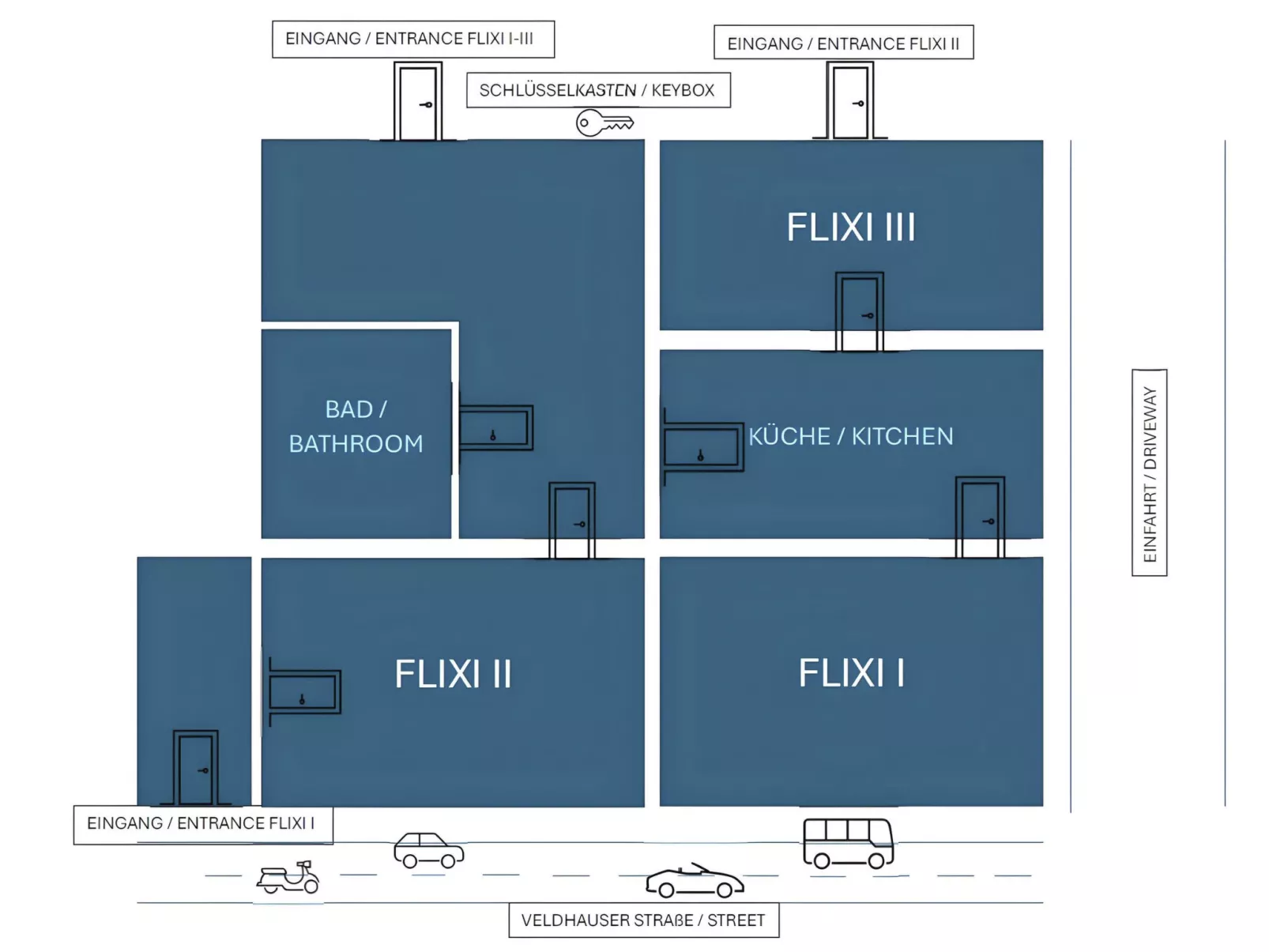 Apartment FLIXI II - Binnen