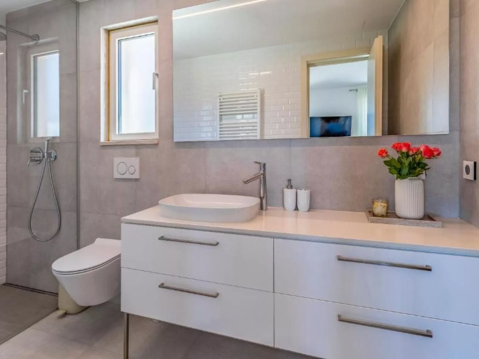 Zimmer "Olivengarten" mit Meerblick - Binnen