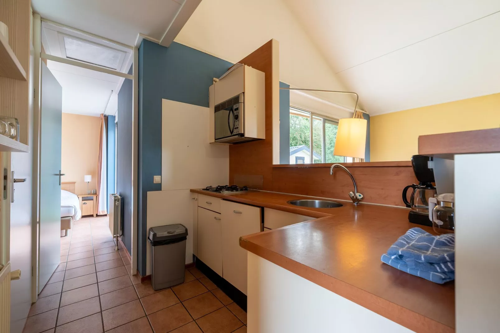 Gelijkvloerse vakantiewoning 6 pax property nr 55-Keuken