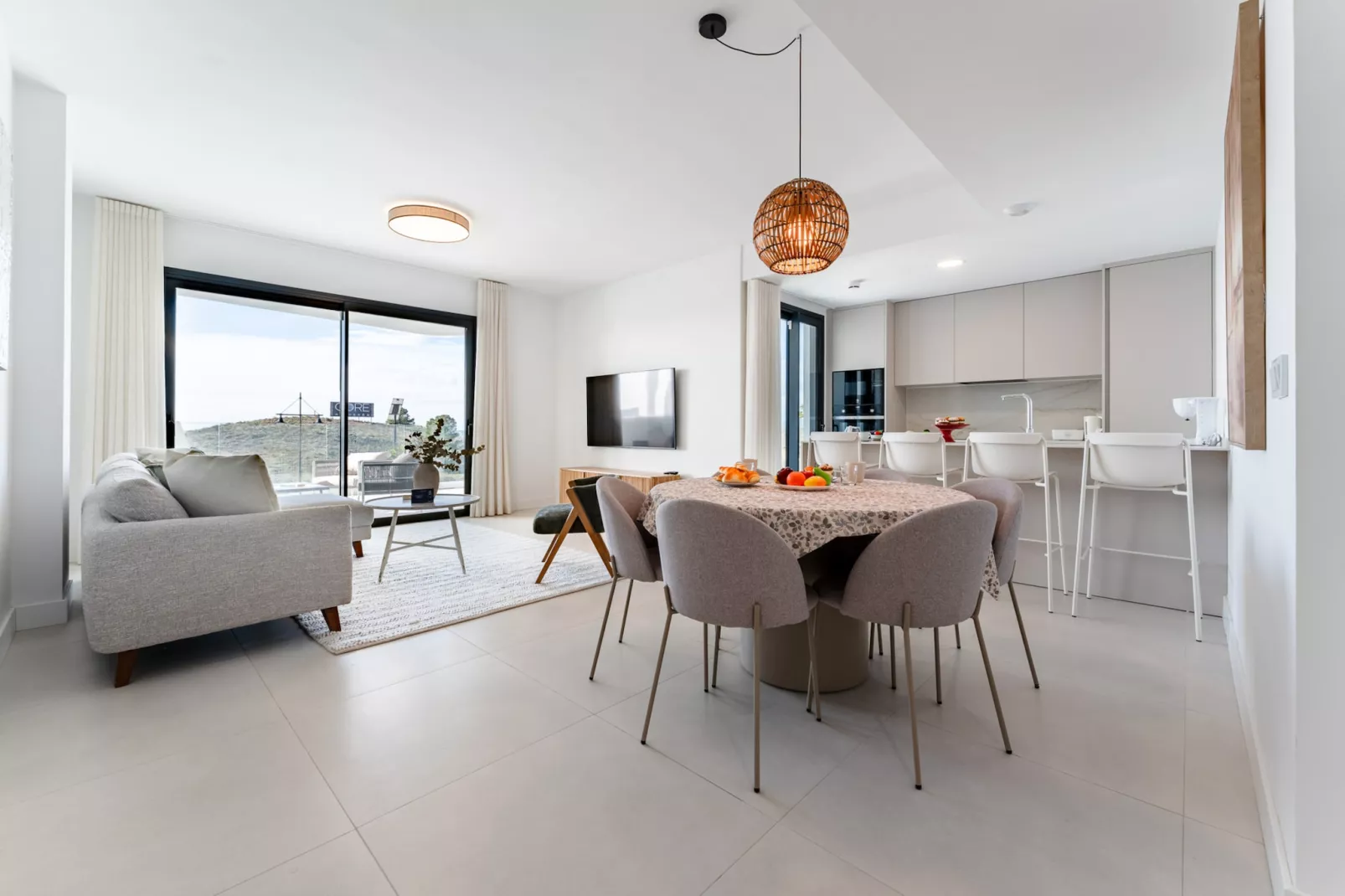 CT 404 - Faro's Fuengirola Higueron Hights - Seaviews - Eetkamer